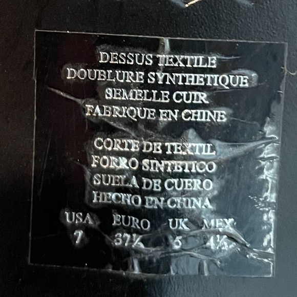 Unlisted brand chunky heel - Black size 7 - Picture 7 of 7